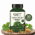 Ginkgo Biloba Capsule 100% Natural Ginkgo Biloba Tablets 30 Per Bottle 500mg - ChiltanPure