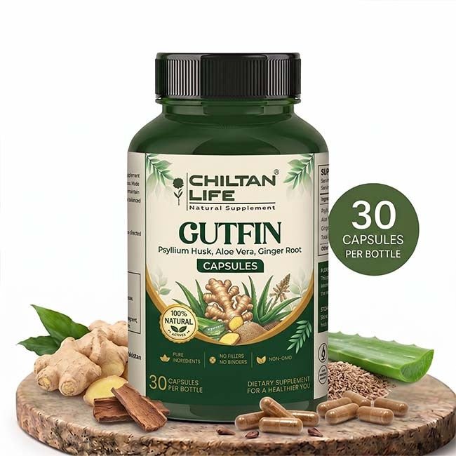 Gutfin Capsule 100% Natural Gutfin Capsule Tablets 30 Per Bottle 500mg - ChiltanPure