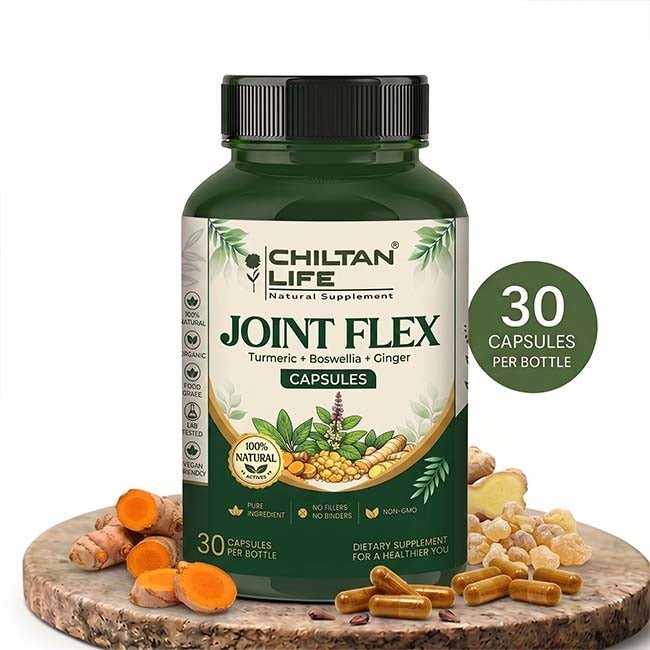 Joint Flex Capsule 100% Natural Joint Flex Capsule Tablets 30 Per Bottle 500mg - ChiltanPure