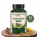 Liver Detox Capsule 100% Natural Liver Detox Capsule Tablets 30 Per Bottle 500mg - ChiltanPure