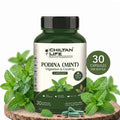 Podina (mint) Capsule 100% Natural Podina (mint) Tablets 30 Per Bottle 500mg - ChiltanPure