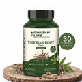 Valerian Root Capsule 100% Natural Valerian Root Tablets 30 Per Bottle 500mg - ChiltanPure
